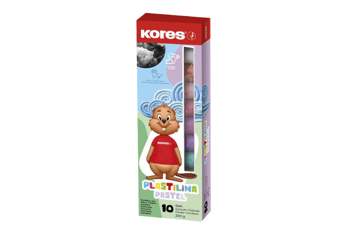 kolores jumbo plastelina pastel